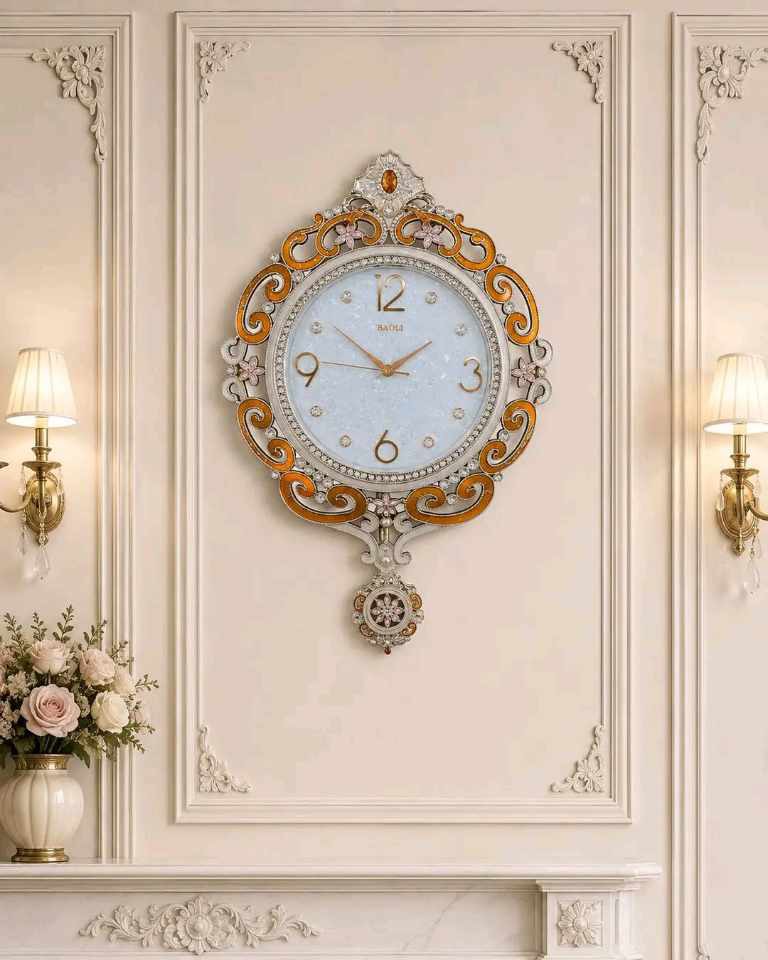 Royal Elegance Pendulum Wall Clock