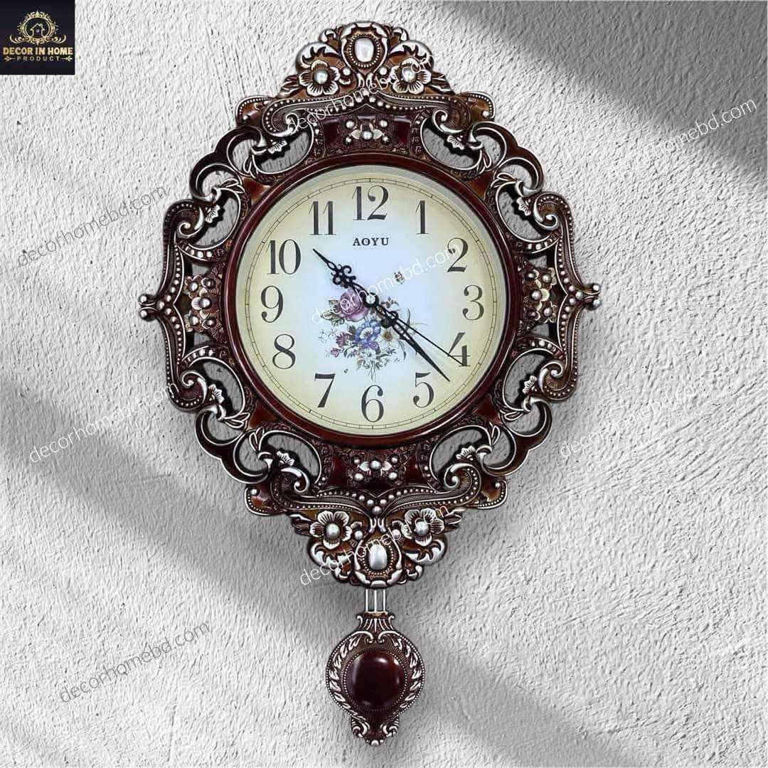 Decorative Pendulum Wall Clock.