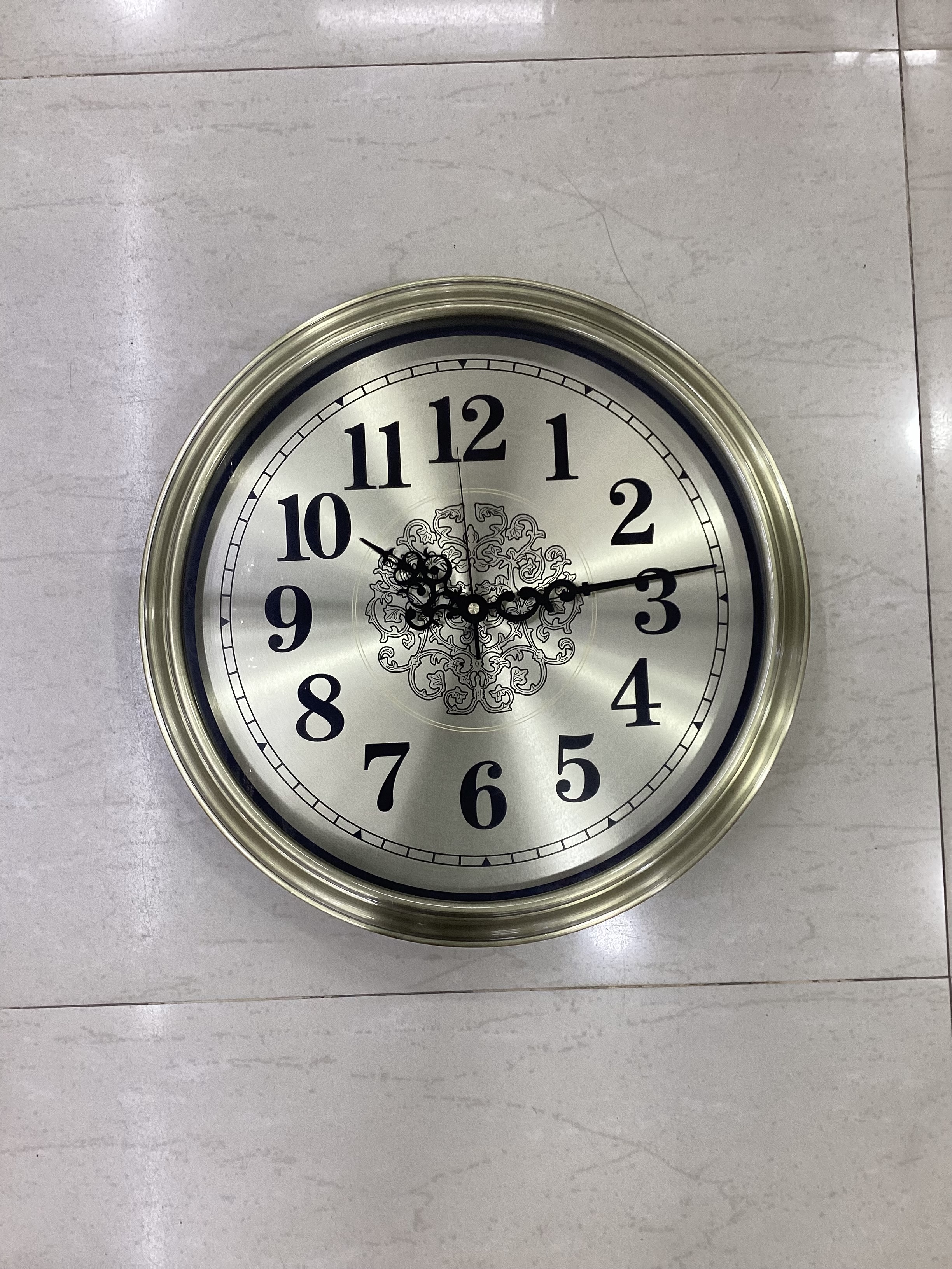Golden Elegant Design Wall Clock, Wall Watch, Wall Decor for Home Office Decor and Gifts