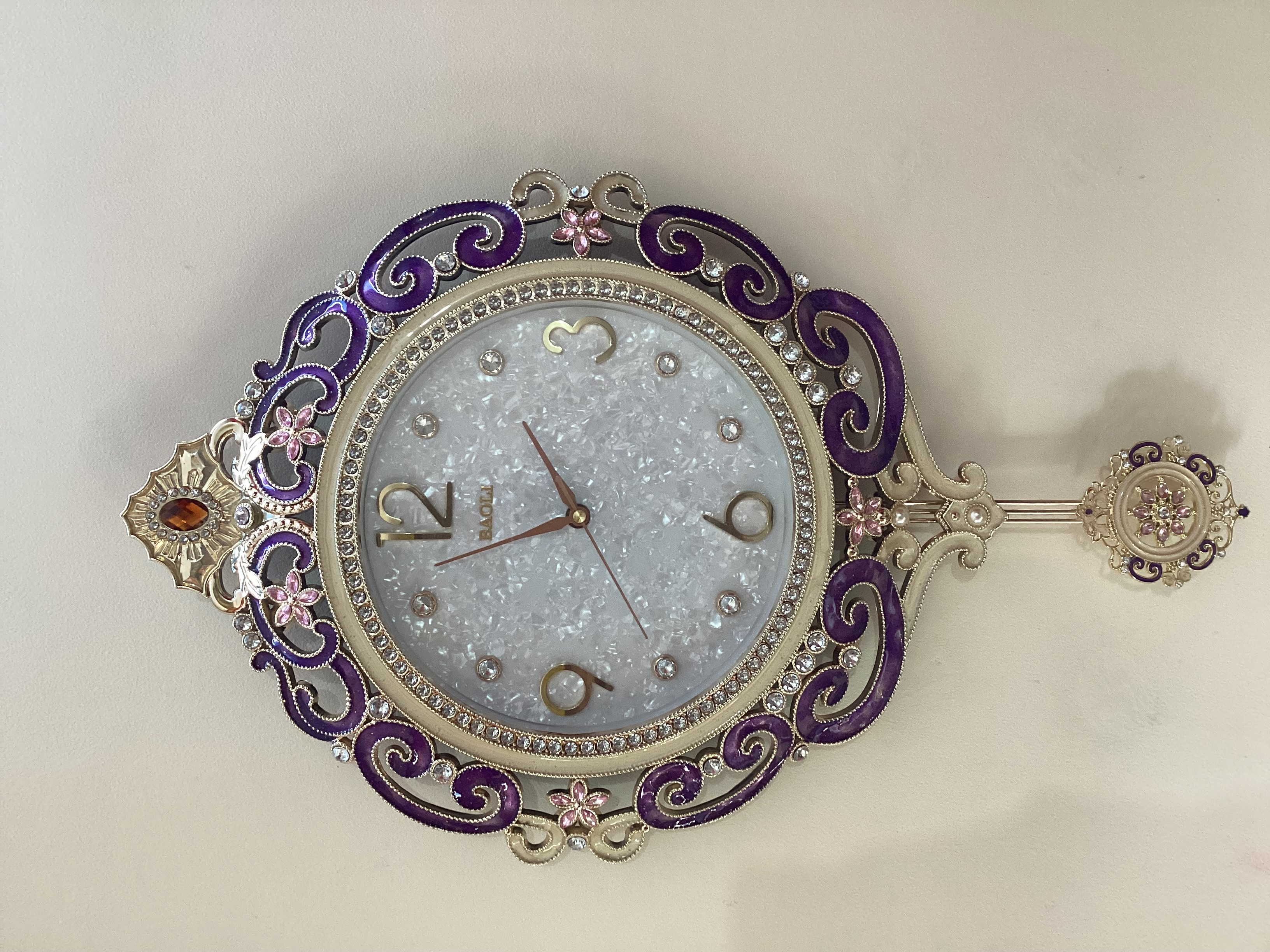 Royal Elegance Pendulum Wall Clock