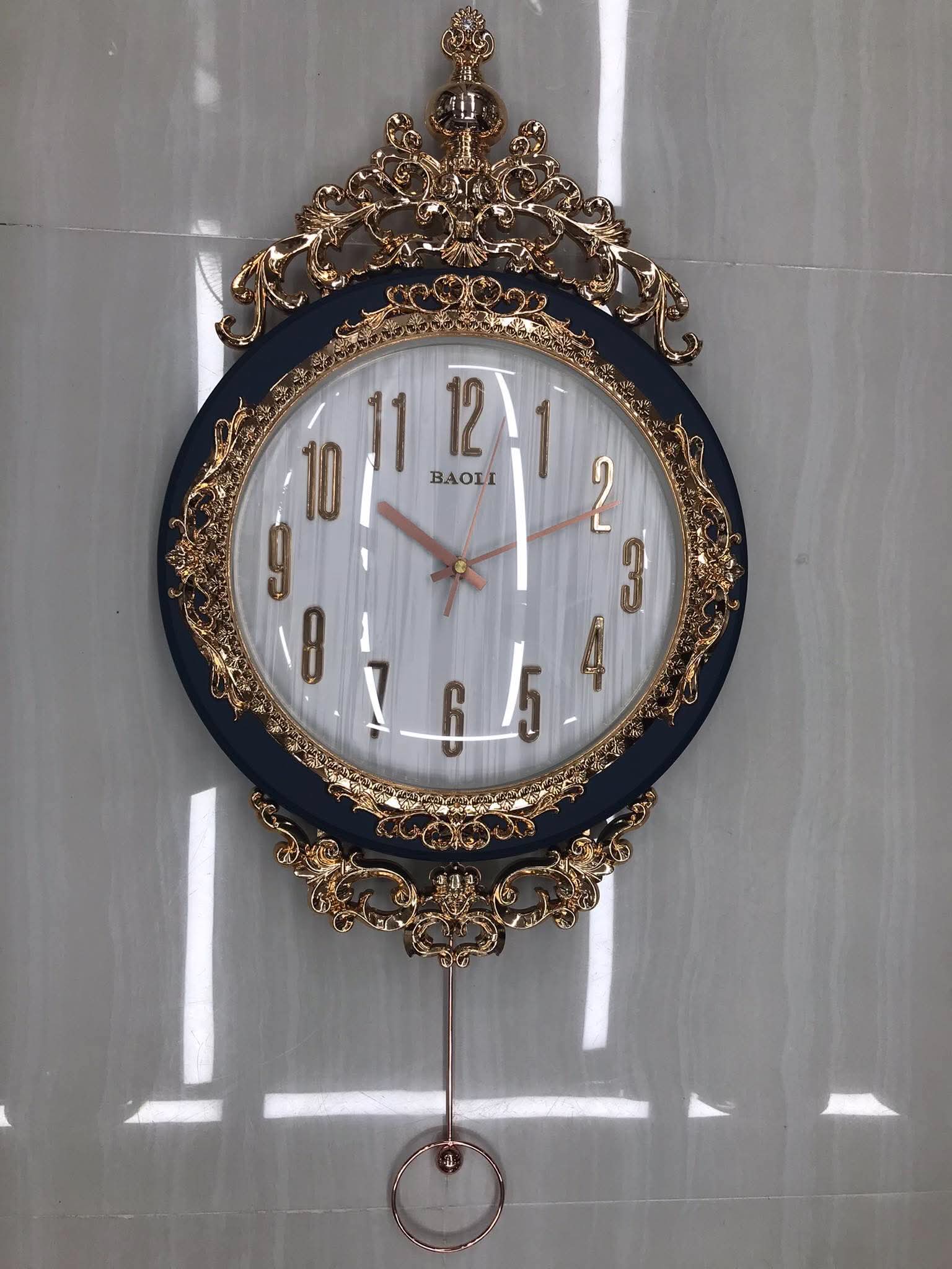 Luxurious Design Pendulum Wall clock.